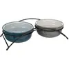 Image de Gamelle pour chien en céramique/métal Trixie (x2) Bleu 0,25 L 24536