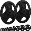 Image de Disques de musculation 30/31 mm en fonte avec poignées 30 KG (2 x 15 KG) MOVIT