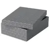 Image de Boîte de rangement/cadeau Esselte - lot de 3 - format médium bas - gris
