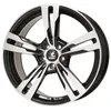 Image de Jante alu 17 pouces ITWHEELS Anna 5x108 7,5J ET45, Farbe Schwarz Glänzend Poliert