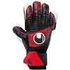 Image de Gants de gardien de but UHLSport Powerline Soft Flex Frame Noir Rouge 7.5 101131001