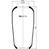 Image de Soufflet à air, suspension pneumatique FEBI BILSTEIN 20713