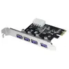 Image de Logilink Carte PCI Express USB 3.0, 4 ports, 5 Gbps