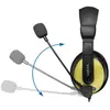 Image de LogiLink Casque audio High Quality, avec coussinet, noir/or