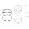 Image de Soufflet à air, suspension pneumatique FEBI BILSTEIN 101268