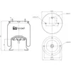 Image de Soufflet à air, suspension pneumatique FEBI BILSTEIN 101347