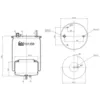 Image de Soufflet à air, suspension pneumatique FEBI BILSTEIN 101358