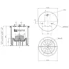 Image de Soufflet à air, suspension pneumatique FEBI BILSTEIN 102721