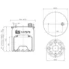 Image de Soufflet à air, suspension pneumatique FEBI BILSTEIN 107978