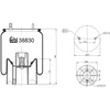 Image de Soufflet à air, suspension pneumatique FEBI BILSTEIN 38830