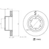 Image de Disque de frein FEBI BILSTEIN 174452 arrière, ventilé, 1 pièce