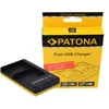 Image de Patona Chargeur rapide double batterie pour Canon LP-E6