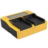Image de Patona Chargeur double batterie avec écran LCD pour Canon LP-E6