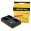 Image de Patona Chargeur triple USB pour batterie Canon LP-E6