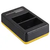 Image de Patona Chargeur double batterie USB avec écran LCD pour Canon LP-E6
