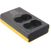 Image de Patona Chargeur double batterie USB avec écran LCD pour Fujifilm NP-W235