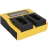 Image de Patona Chargeur double batterie avec écran LCD pour Panasonic DMW-BLK22