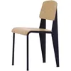 Image de Vitra - Chaise Meuble Prouvé - Bois naturel - Placage de contreplaqué moulé en chêne - Designer Jean Prouvé
