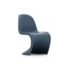 Image de Vitra - Chaise enfant Panton Chair - Bleu - Polypropylène teinté - Designer Verner Panton