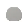 Image de Vitra - Coussin d'assise Soft Seat - Gris - Tissu outdoor