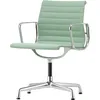 Image de Vitra - Fauteuil rembourré Eames Aluminium - Vert - Aluminium injecté - Designer Charles & Ray Eames