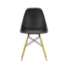 Image de Vitra - Chaise Eames Plastic - Noir - Plastique recyclé post-consommation - Designer Charles & Ray Eames