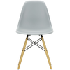 Image de Vitra - Chaise Eames Plastic - Gris - Plastique recyclé post-consommation - Designer Charles & Ray Eames