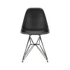 Image de Vitra - Chaise Eames Plastic - Noir - Plastique recyclé post-consommation - Designer Charles & Ray Eames