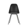 Image de Vitra - Chaise Eames Plastic - Noir - Plastique recyclé post-consommation - Designer Charles & Ray Eames