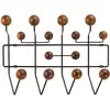 Image de Vitra - Portemanteau mural Hang it all - Marron - Noyer massif - Designer Charles & Ray Eames