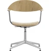 Image de Vitra - Fauteuil pivotant Mynt - Bois naturel - Contreplaqué - Designer Erwan Bouroullec