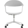 Image de Vitra - Fauteuil à roulettes Mynt - Gris - Polypropylène recyclé - Designer Erwan Bouroullec