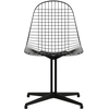 Image de Vitra - Chaise La Fonda - Noir - Aluminium injecté - Designer Charles & Ray Eames