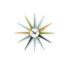 Image de Vitra - Horloge Nelson Clock - Multicolore - Bois massif peint - Designer George Nelson
