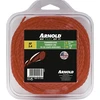 Image de Fil de coupe-bordure rond en nylon torsadé rouge AF 3,4, 3,3 mm × 9 m