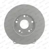 Image de Disque de frein FERODO DDF2474C arrière, plein, 2 pièce