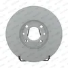 Image de Disque de frein FERODO DDF2511C arrière, plein, 2 pièce