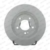 Image de Disque de frein FERODO DDF2608C arrière, plein, 2 pièce