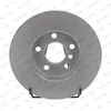 Image de Disque de frein FERODO DDF2612C arrière, plein, 2 pièce