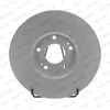 Image de Disque de frein FERODO DDF2652C arrière, plein, 2 pièce
