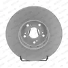 Image de Disque de frein FERODO DDF2657C avant, ventilé, 2 pièce