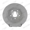 Image de Disque de frein FERODO DDF2772C arrière, plein, 2 pièce