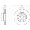 Image de Disque de frein FERODO DDF2693C avant, ventilé, 2 pièce