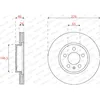 Image de Disque de frein FERODO DDF2664C avant, ventilé, 2 pièce