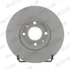 Image de Disque de frein FERODO DDF2660C avant, ventilé, 2 pièce