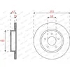 Image de Disque de frein FERODO DDF2786C arrière, ventilé, 2 pièce