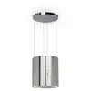 Image de Klarstein barett hotte aspirante décorative en îlot ø35 cm - suspension plafond - 560 m³-h - 3 vitesses - inox en occasion ou reconditionné