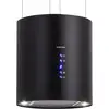 Image de Klarstein barett hotte aspirante décorative en îlot ø35 cm - suspension plafond - 560 m³h - 3 vitesses - noir en occasion ou reconditionné