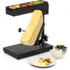 Image de Klarstein appenzell peak appareil à raclette traditionnel avec grill - thermostat - 1000w - noir en occasion ou reconditionné