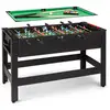 Image de Klarfit spin table de jeux 2-en-1 : babyfoot & billard - rotation à 180° - noir FIT4-KF Spin BK en occasion ou reconditionné